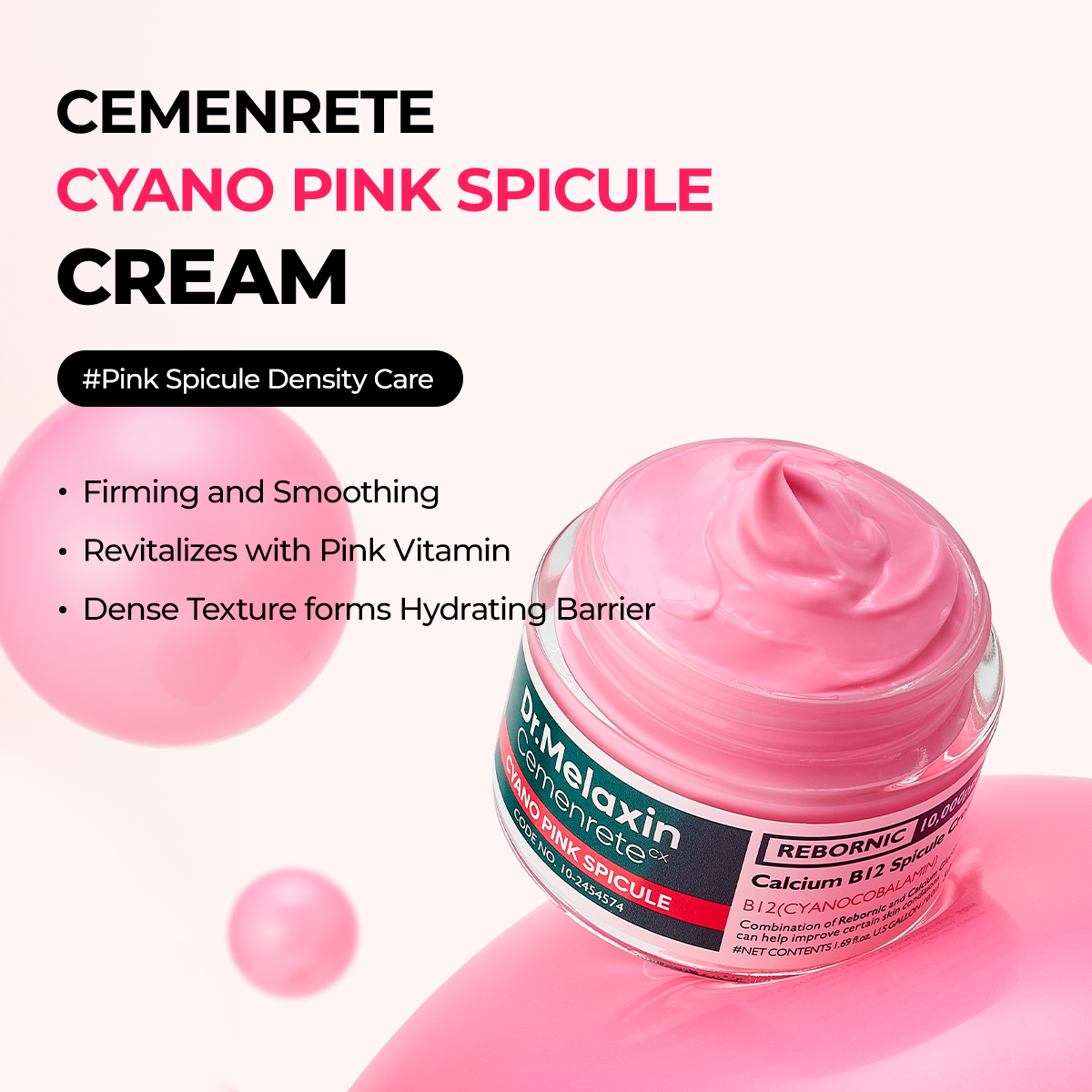 Cemenrete Cyano Pink Spicule Creme